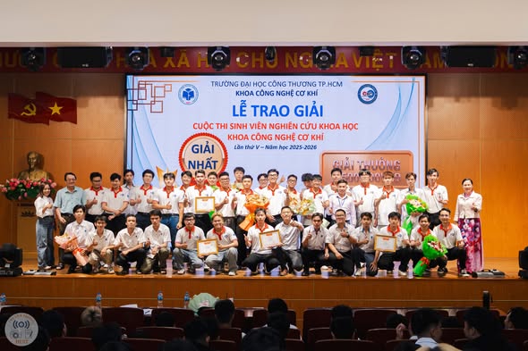 Báo cáo tổng kết Cuộc thi Sinh viên Nghiên cứu khoa học cấp khoa năm học 2025–2026 Khoa Công nghệ Cơ khí