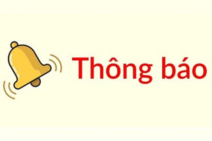 Thông báo về kế hoạch đối thoại với đại diện sinh viên năm học 2021-2022